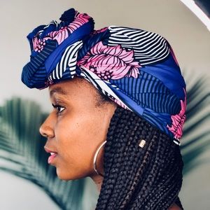 Ankara African Print Double Sided Head Wrap